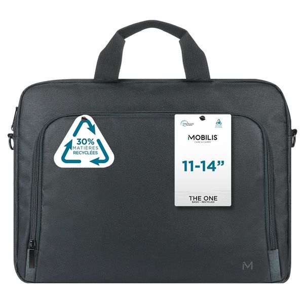 003062 theone basic briefcase toploading 14 16 30 recycled