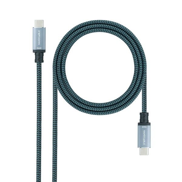 10.01.4102-COMB nanocable cable usb 3.1gen2 5a usb-c-m-usb-c-m 2 m
