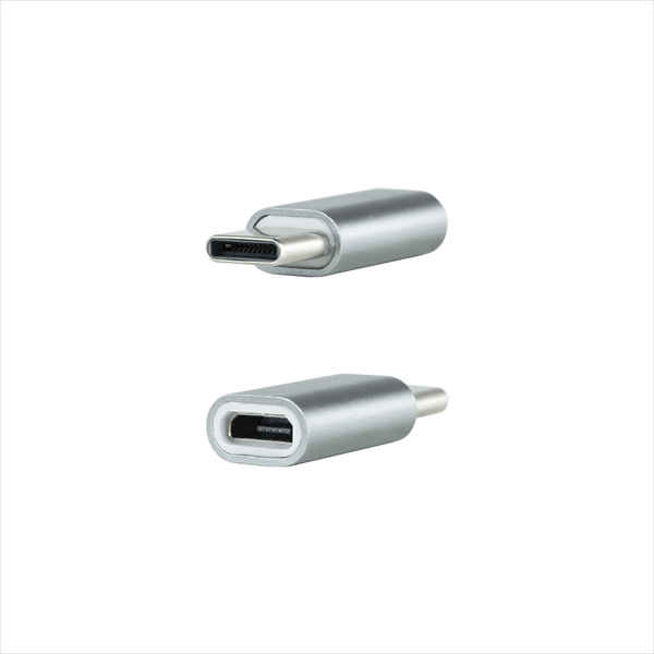 10.02.0011 adaptador nano cable usb c-m-microusb-h gris