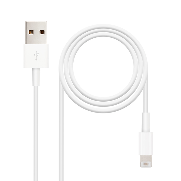 10.10.0401 cable nc lightning iphone a usb a-m 1.0m