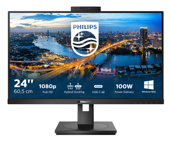 243B1JH/00 monitor philips b line 23.8p lcd ips full hd hdmi altavoces