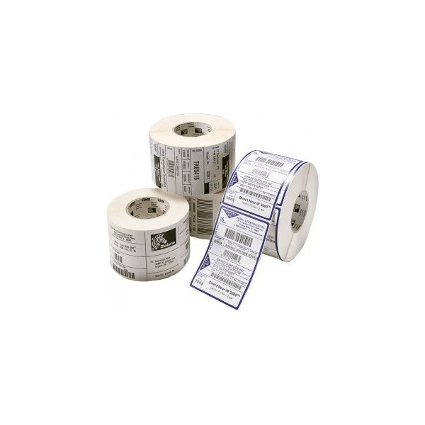 3006307-T label paper 57x32mm direct thermal z perform 1000d uncoated permanent adhesive. 76mm core. incluye 8 rollos