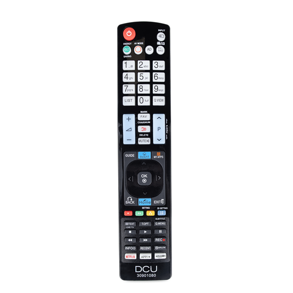 DCU Advance Tecnologic 30901090 télécommande IR Wireless TV, Tuner