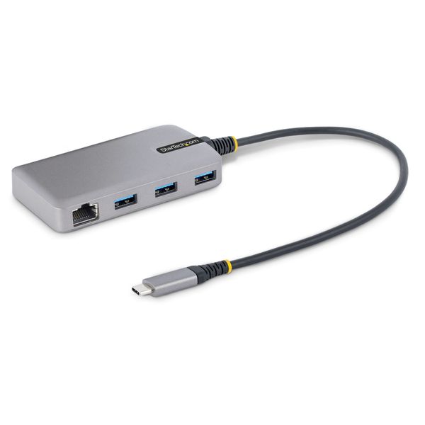 5G3AGBB-USB-C-HUB 3 port usb c hub w gbe ethernet adapter