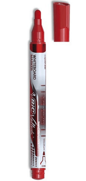 902089 marcador para pizarra blanca tinta liquida trazo 2mm. rojo velleda 902089