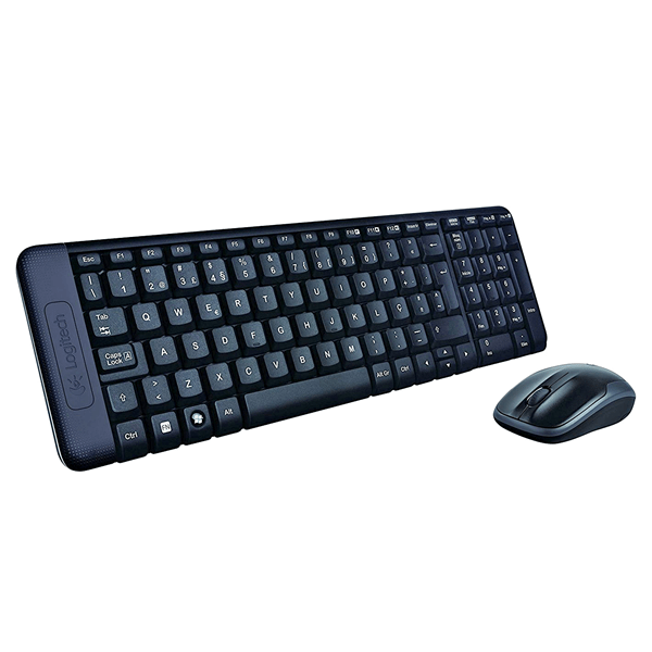 920-003159 teclado inalambrico-raton optico logitech mk220 negro