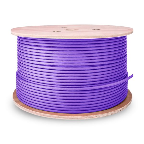 A135-0749 aisens cable de red rj45 lszh cat 6 utp rigido awg23 cca aleacion violeta 500m