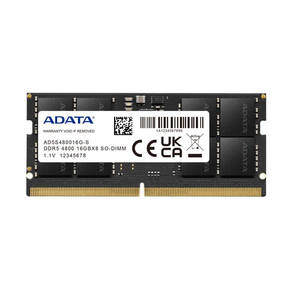 AD5S480016G-S memoria ram portatil ddr5 16gb 4800mhz 1x16 adata ad5s480016g s