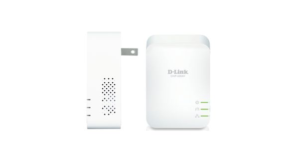 DHP-601AV kit 2 adaptador de homeplug 1000mbps d link streaming qos filtro electrico
