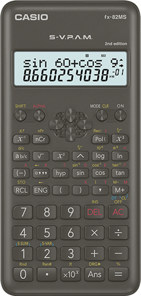 FX-82MS-2-W-ET-B calculadora cientifica de 12 digitos casio fx-82ms2