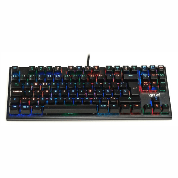 IGG317952 iggual teclado gaming tkl mecanico onyx rgb negro