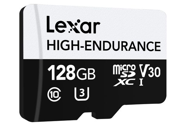 LMSHGED128G-BCNNG lexar 128gb high endurance microsdhc microsdxc uhs i cardsup to 100mb s read. 45mb s write. c10