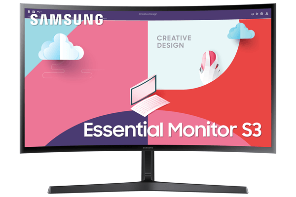 LS24C366EAUXEN monitor samsung s36c essential monitor 24p va 1920 x 1080 hdmi vga