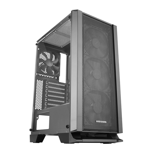 NOX NXHUMMERMCB carcasa de ordenador Midi Tower Negro