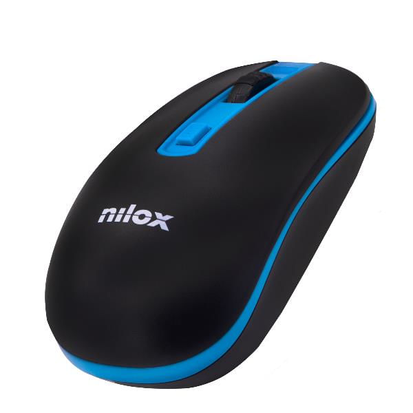 NXMOWI2003 raton nilox nxmowi2003 wireless 1000 dpi negro azul