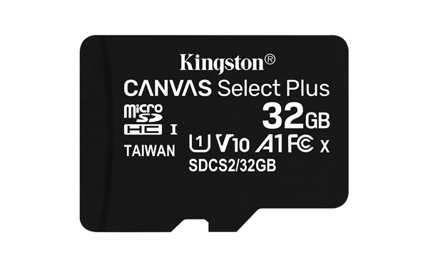 SDCS2/32GB memoria 32 gb micro sdhc kingston uhs-i canvas select plus clase 10-adaptador sd