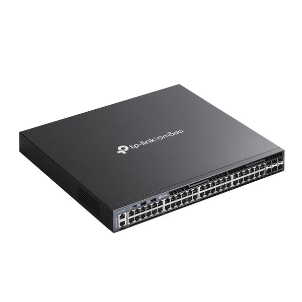 SG6654X omada 48 port gigabit stackable l3 managed switch with 6 10g slots