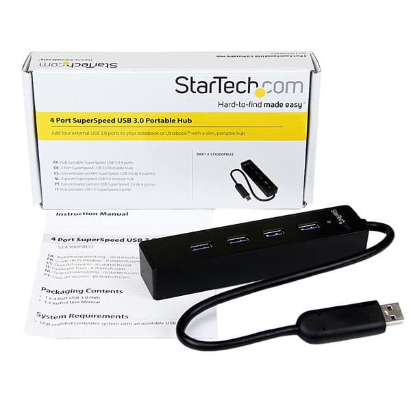 Startech Hub Ladron USB 3.0 USB A USB Tipo C