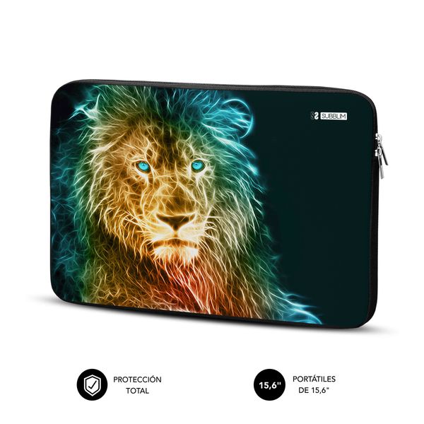 SUBLS-SKIN153 trendy sleeve neo lion 15.6p