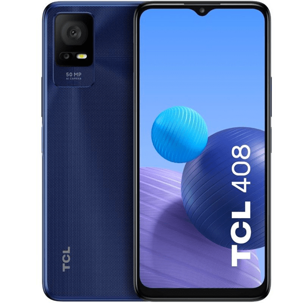 T507D-3BLCA112 smartphone tcl 408 6.6p 4g 4gb-64gb azul