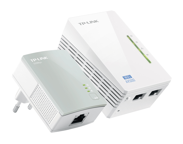 TL-WPA4220KIT kit 2 adaptador de homeplug 300mbps tp-link tl-wpa4220kit-wifi n