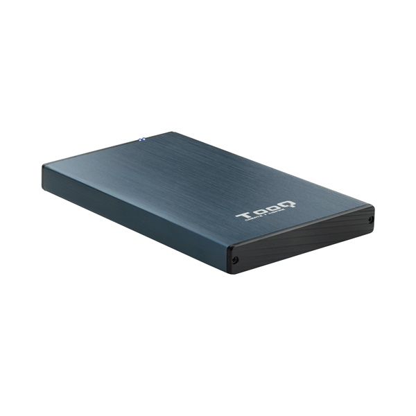 Carcasa para disco duro SATA de 2.5 a USB 3.0 / Caja externa HDD aluminio  - Tecnopura