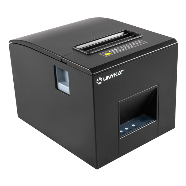 UK56007 tpv impresora unycach termica pos uk56007 80mm conexion lan . usb y serie rj11-rj12 color negro